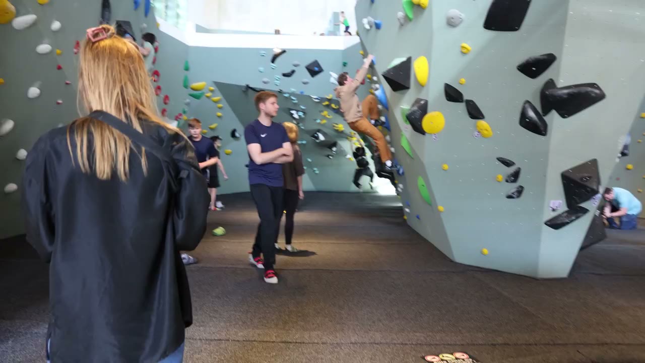 Bouldern statt Beten