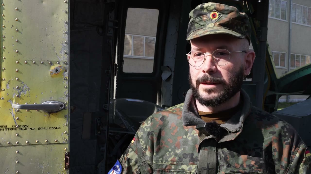 Pfarrer bei der